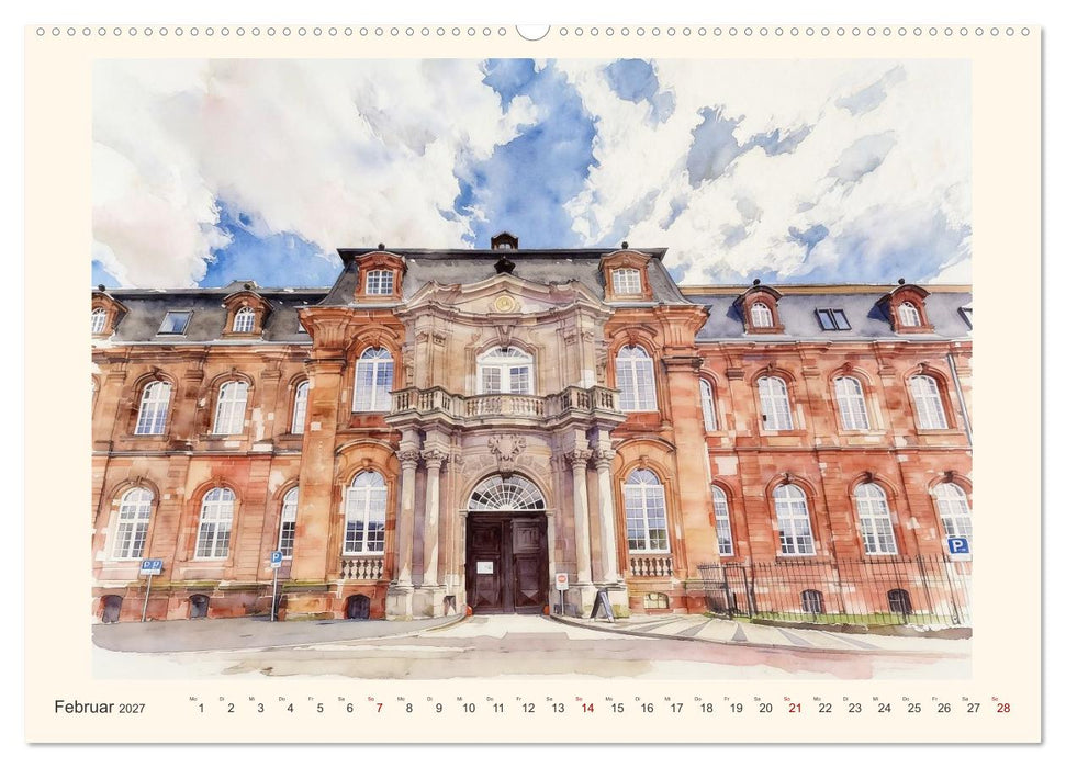 Charmantes Saarland (CALVENDO Wandkalender 2027)