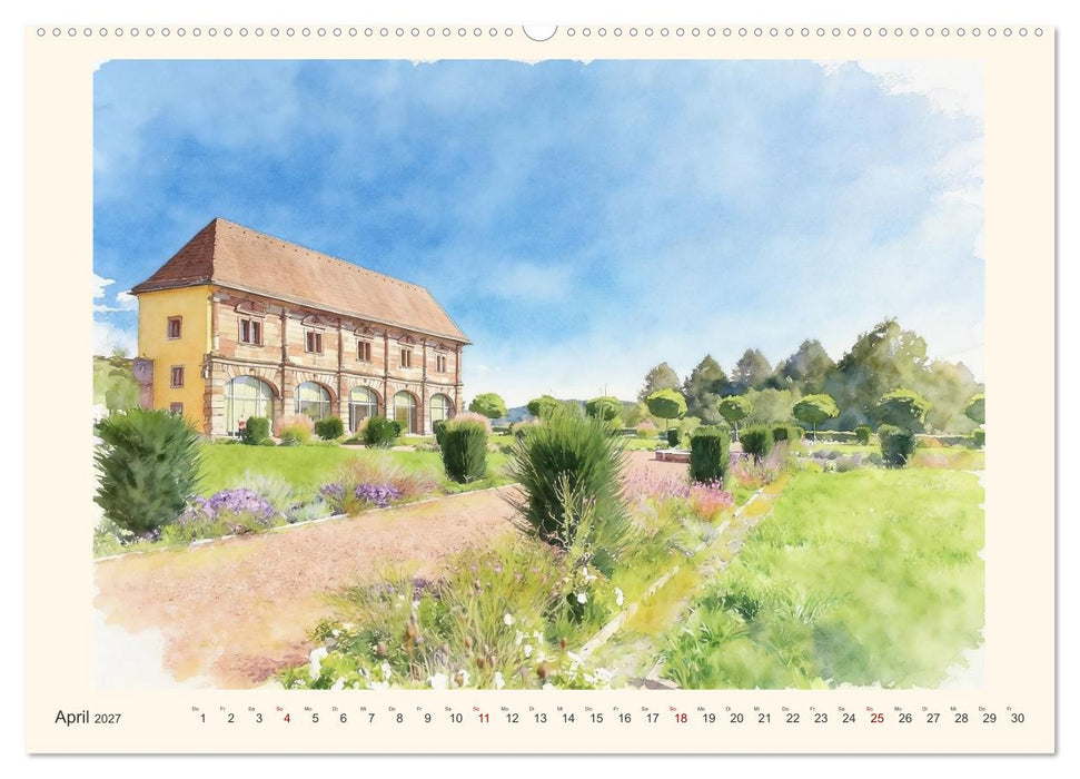 Charmantes Saarland (CALVENDO Wandkalender 2027)