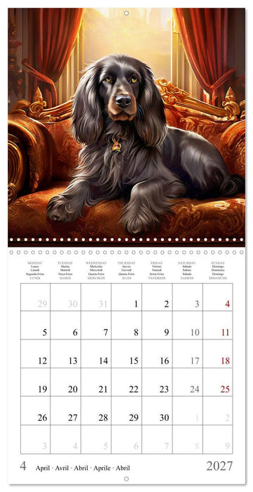 Dogs - Cute House Pets (CALVENDO Monthly Calendar 2027)