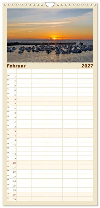Bretagne - Traumküsten im südlichen Finistère (CALVENDO Familienplaner 2027)