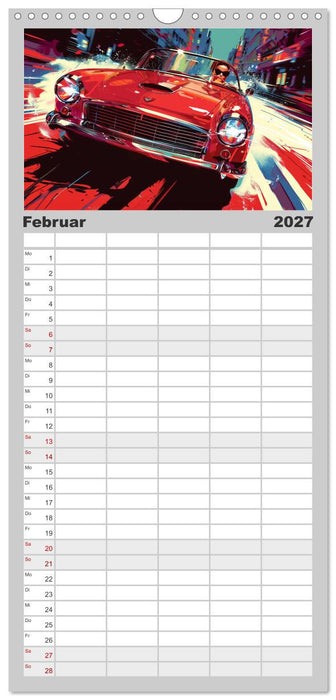 Speed Symphony (CALVENDO Familienplaner 2027)