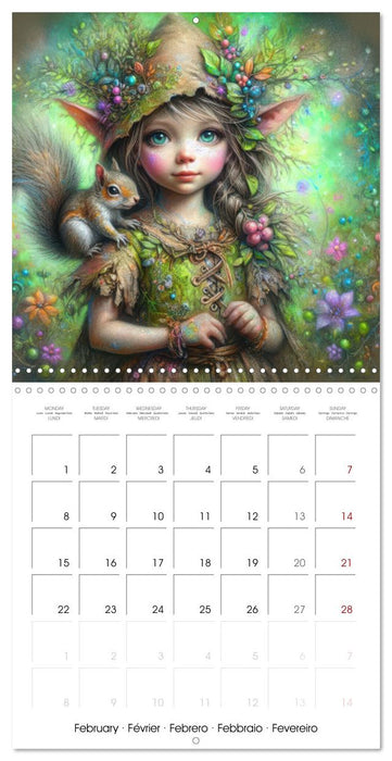 Gentle Gnome Portraits - Whimsical Magic (CALVENDO Monthly Calendar 2027)