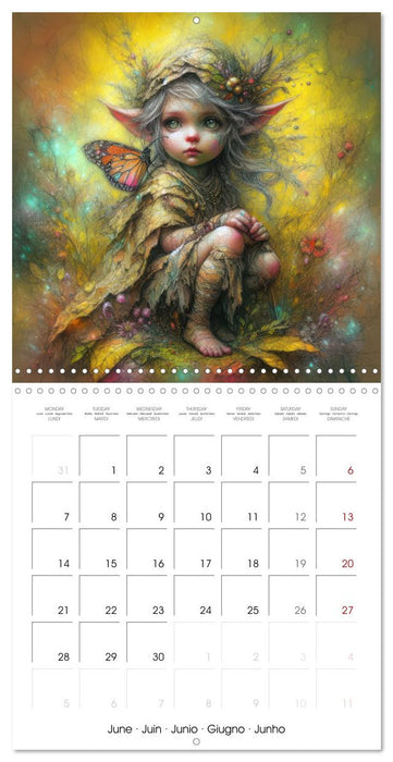 Gentle Gnome Portraits - Whimsical Magic (CALVENDO Monthly Calendar 2027)
