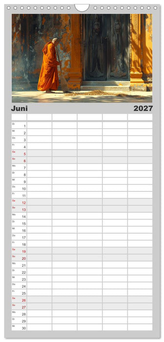 Komm mit in die Stille (CALVENDO Familienplaner 2027)