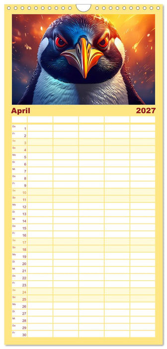 Bittersüße Miesepeter (CALVENDO Familienplaner 2027)