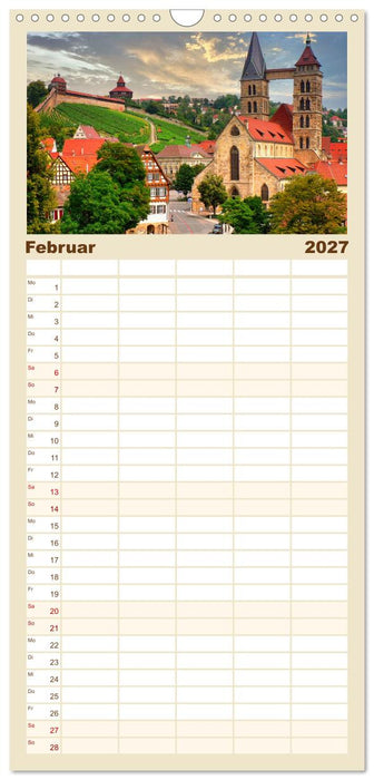 Esslingen zwischen Tag und Nacht (CALVENDO Familienplaner 2027)
