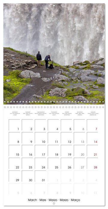 COLOURS OF ICELAND (CALVENDO Monthly Calendar 2027)