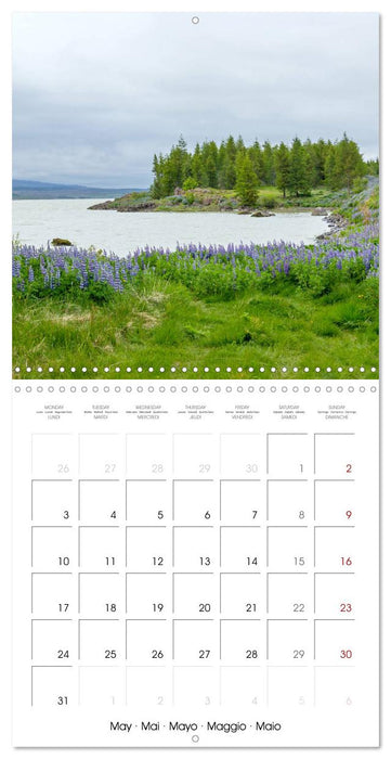 COLOURS OF ICELAND (CALVENDO Monthly Calendar 2027)