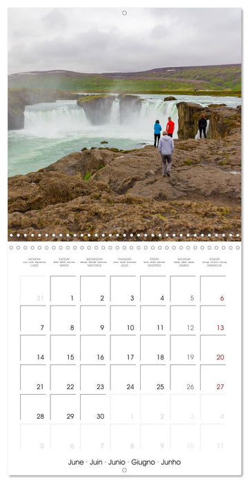COLOURS OF ICELAND (CALVENDO Monthly Calendar 2027)