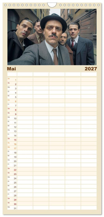 Wundervolle Zeitreise (CALVENDO Familienplaner 2027)