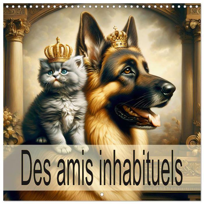 Des amis inhabituels (CALVENDO Calendrier mensuel 2027)