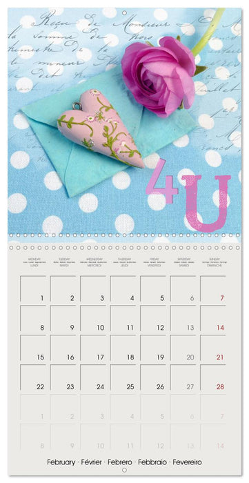 Special hearts in wonderful still lifes (CALVENDO Monthly Calendar 2027)