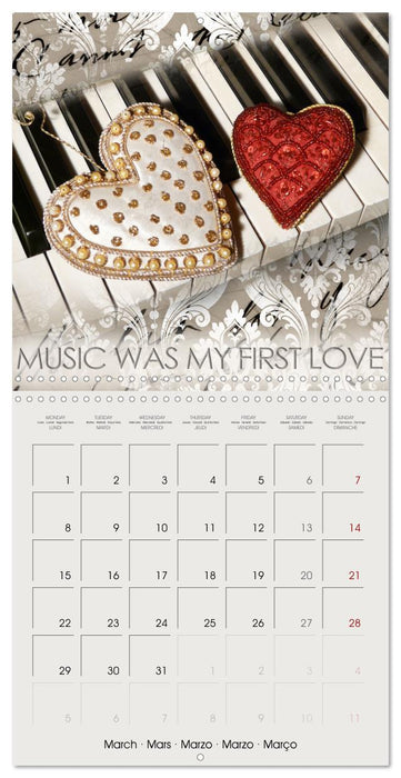 Special hearts in wonderful still lifes (CALVENDO Monthly Calendar 2027)