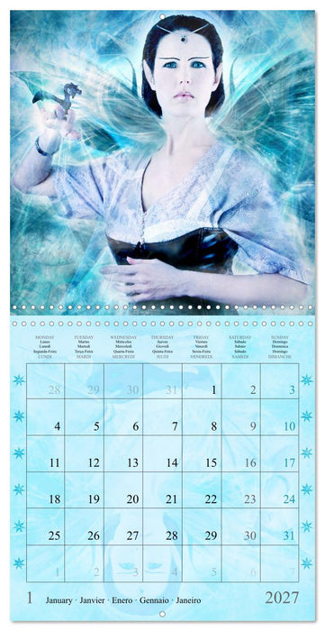 Witches and Elves (CALVENDO Monthly Calendar 2027)