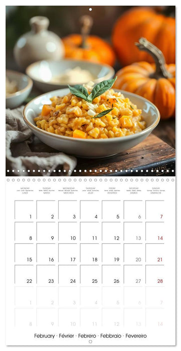 Culinary pumpkin creations - With pumpkin dishes through the year (CALVENDO Monthly Calendar 2027)