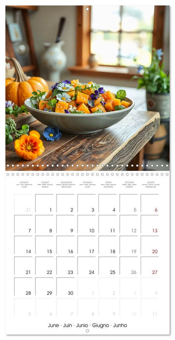 Culinary pumpkin creations - With pumpkin dishes through the year (CALVENDO Monthly Calendar 2027)