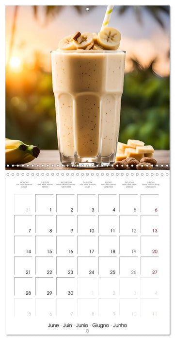 World of smoothies (CALVENDO Monthly Calendar 2027)