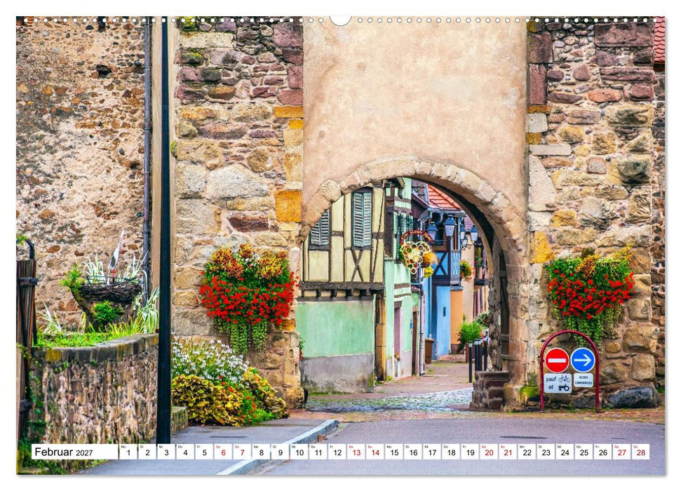 Im Elsass - Eine bunte Vielfalt zum verlieben (CALVENDO Wandkalender 2027)