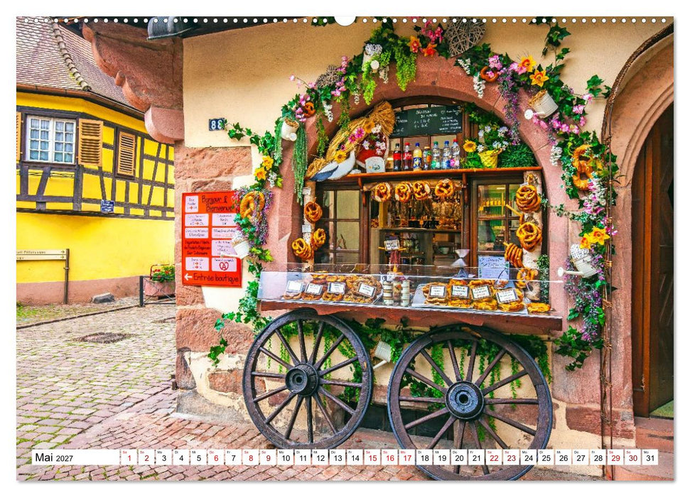Im Elsass - Eine bunte Vielfalt zum verlieben (CALVENDO Wandkalender 2027)