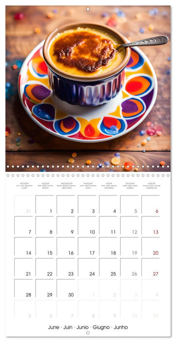 Dessert dreams (CALVENDO Monthly Calendar 2027)