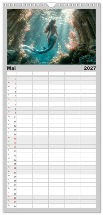 FABELWESEN Märchenhafte Träume (CALVENDO Familienplaner 2027)