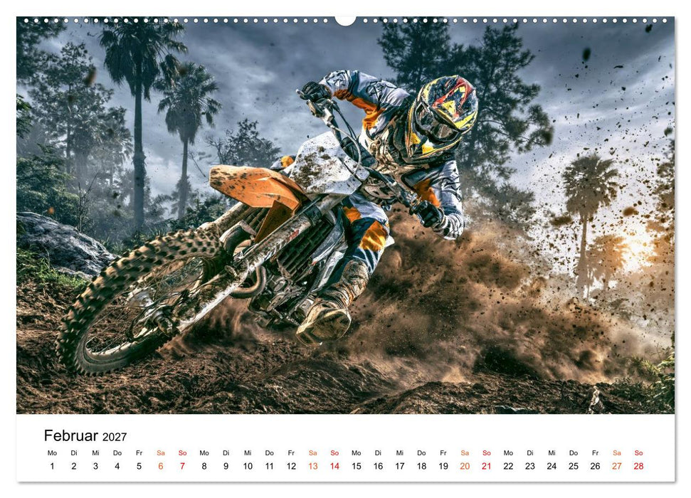 Motocross - Pure Motocross Energy (CALVENDO Wandkalender 2027)