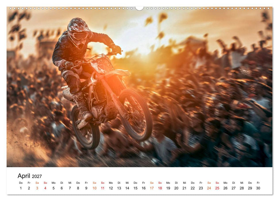 Motocross - Pure Motocross Energy (CALVENDO Wandkalender 2027)