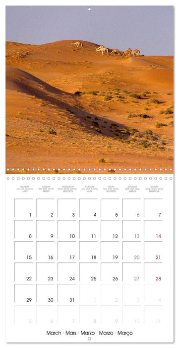 Oman, country of deserts (CALVENDO Monthly Calendar 2027)
