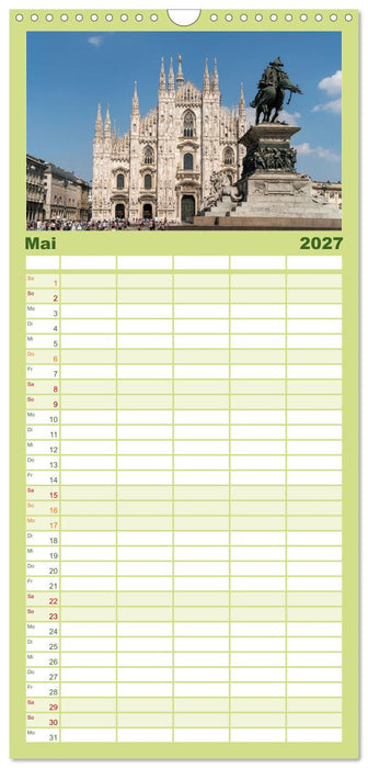 Traumhaftes Italien (CALVENDO Familienplaner 2027)