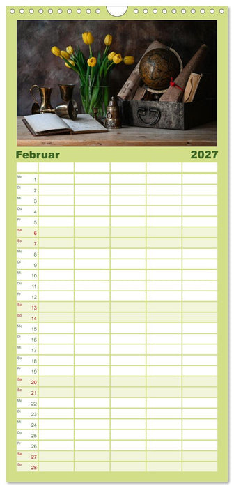 Stillleben Alte Meister (CALVENDO Familienplaner 2027)