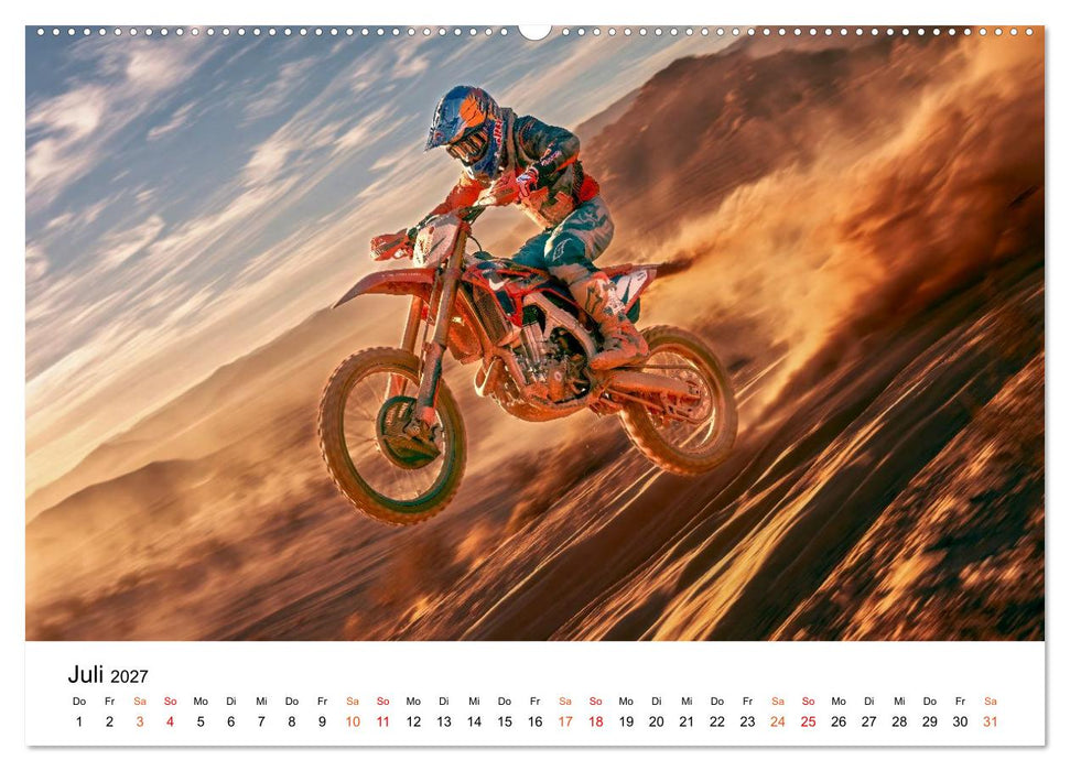 Motocross - Pure Motocross Energy (CALVENDO Premium Wandkalender 2027)