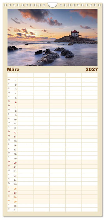 Von Porto bis an die Algarve (CALVENDO Familienplaner 2027)