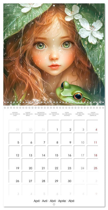 Little fairy princesses - A magical world (CALVENDO Monthly Calendar 2027)