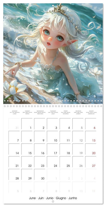 Little fairy princesses - A magical world (CALVENDO Monthly Calendar 2027)