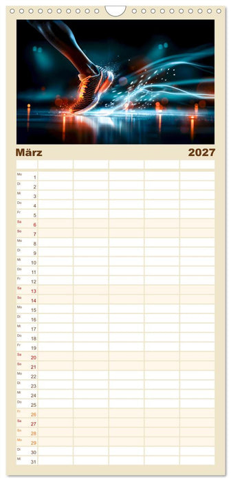 Sport Art (CALVENDO Familienplaner 2027)