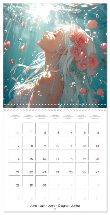 Mermaid Dreams - A Year of Enchanted Oceans (CALVENDO Monthly Calendar 2027)