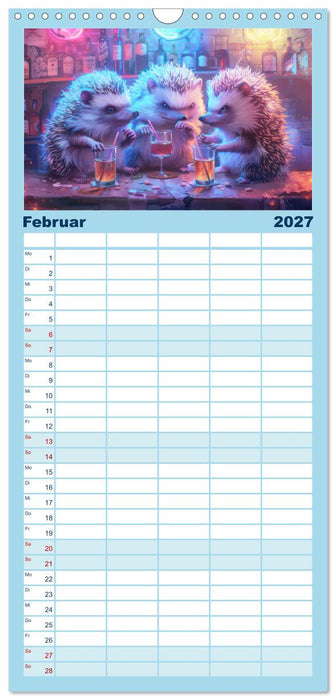 Tierisches Barleben (CALVENDO Familienplaner 2027)