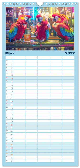 Tierisches Barleben (CALVENDO Familienplaner 2027)
