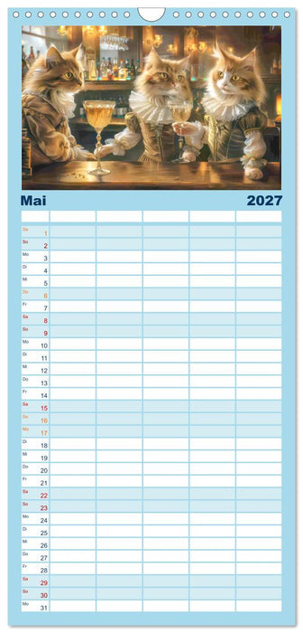 Tierisches Barleben (CALVENDO Familienplaner 2027)