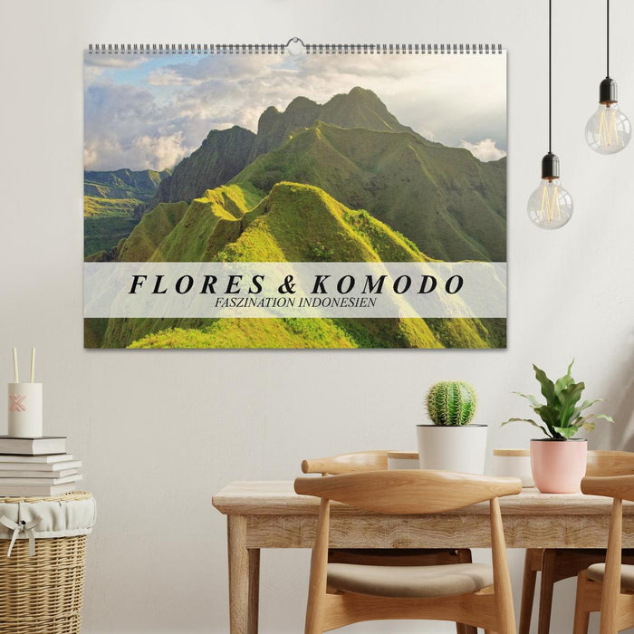 Flores und Komodo - Faszination Indonesien (CALVENDO Wandkalender 2027)