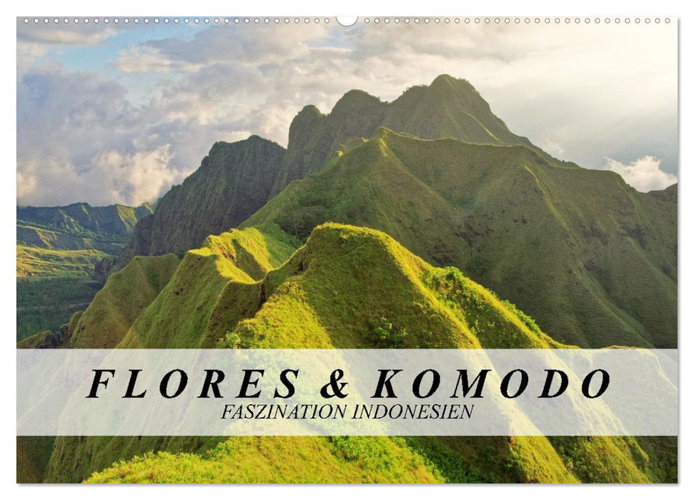 Flores und Komodo - Faszination Indonesien (CALVENDO Wandkalender 2027)
