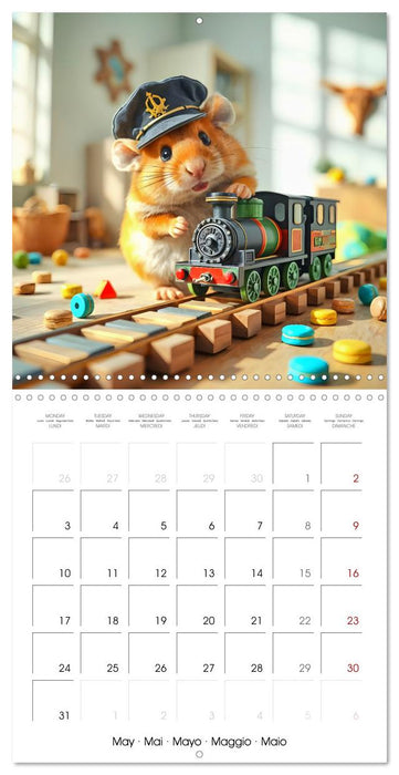 Small paws and great playfulness (CALVENDO Monthly Calendar 2027)