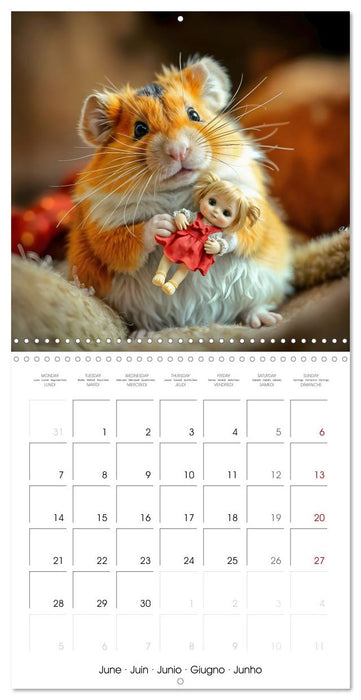 Small paws and great playfulness (CALVENDO Monthly Calendar 2027)