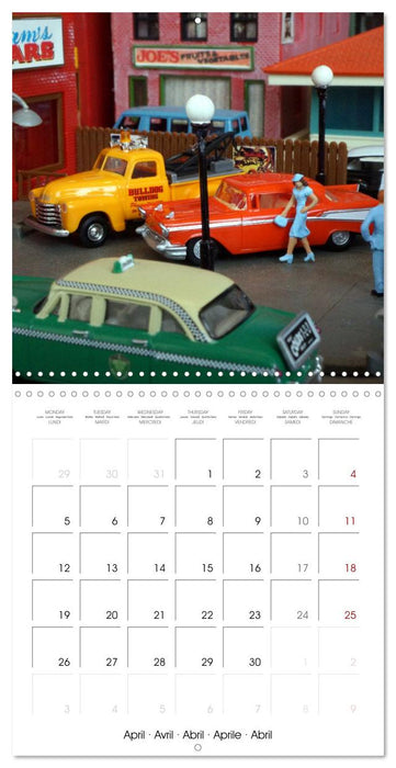 Vintage Model Cars (CALVENDO Monthly Calendar 2027)
