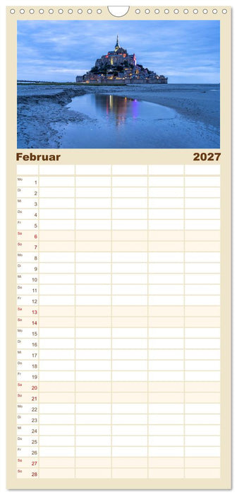 Faszination Kloster (CALVENDO Familienplaner 2027)