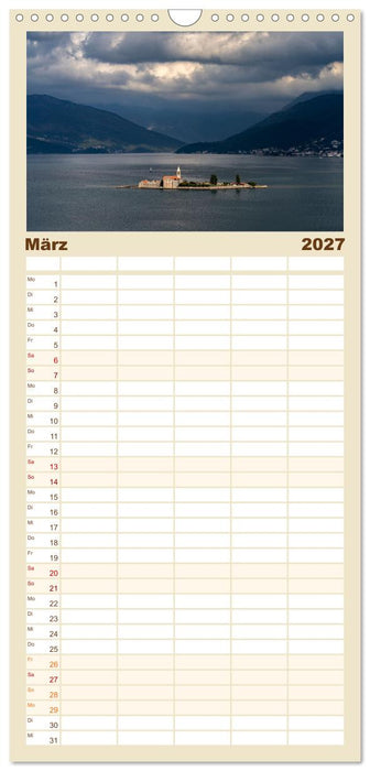 Faszination Kloster (CALVENDO Familienplaner 2027)
