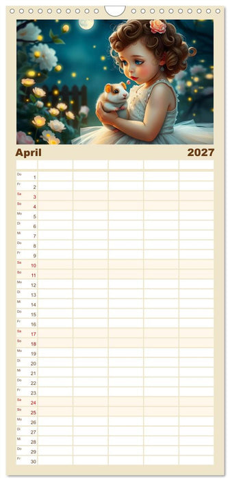 Freundschaften ohne Worte (CALVENDO Familienplaner 2027)
