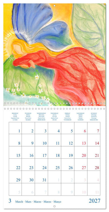 Colorful Fairies (CALVENDO Monthly Calendar 2027)