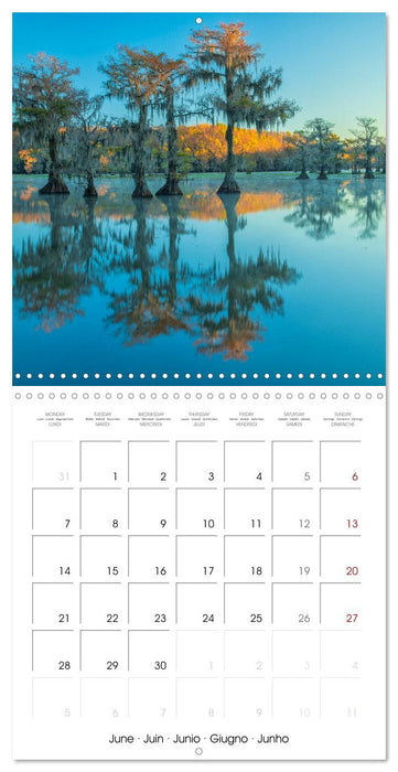 Mississippi Delta, Magic Swamps (CALVENDO Monthly Calendar 2027)