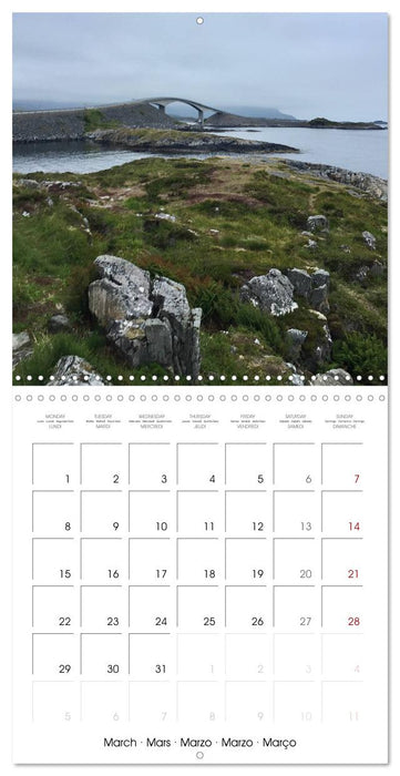 Norway Glory (CALVENDO Monthly Calendar 2027)